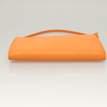 Louis Vuitton Epi Pochette Accessoires Pouch Orange Mandarin M5294h