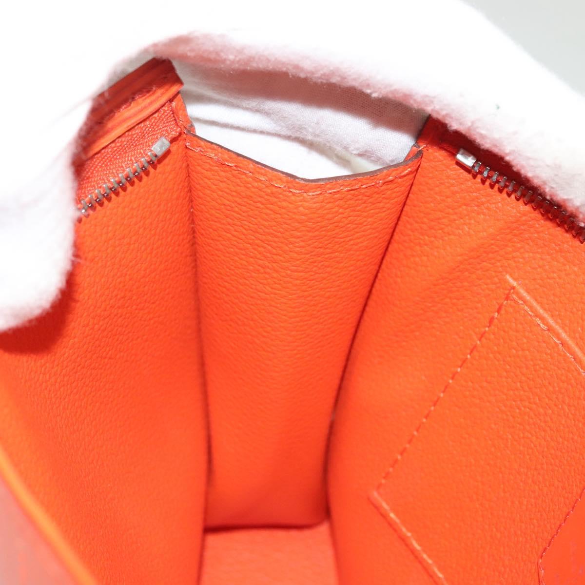 Louis Vuitton Epi Posh Toilet Pouch Orange Pimon M41084 Lv
