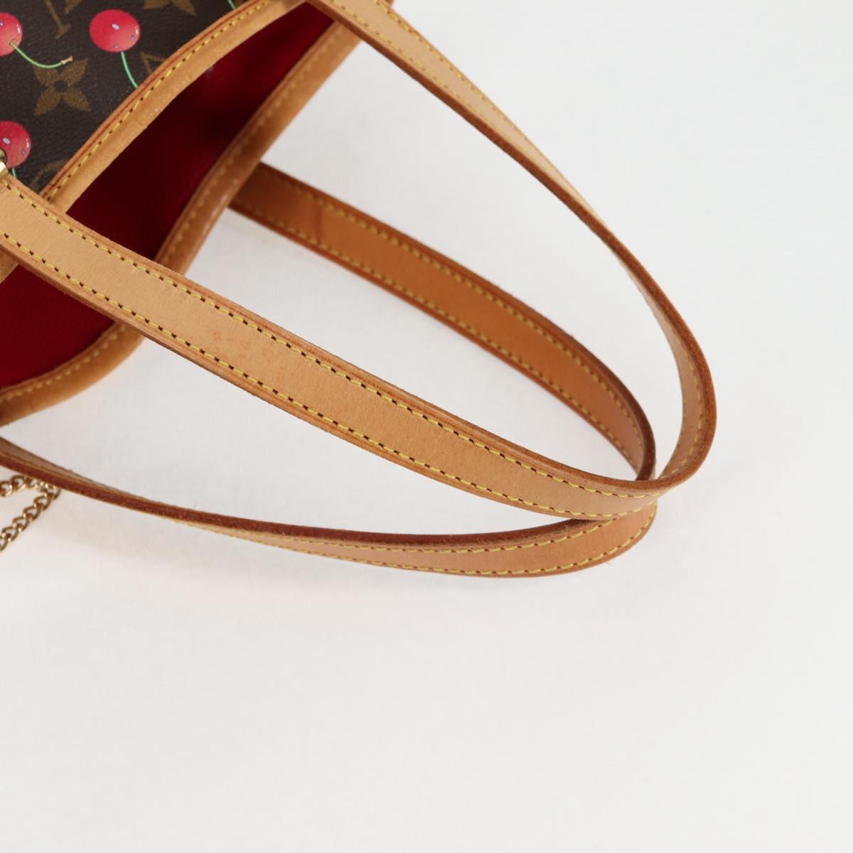 Louis Vuitton Monogram Cherry Bucket Pm Shoulder Bag M95012 Lv