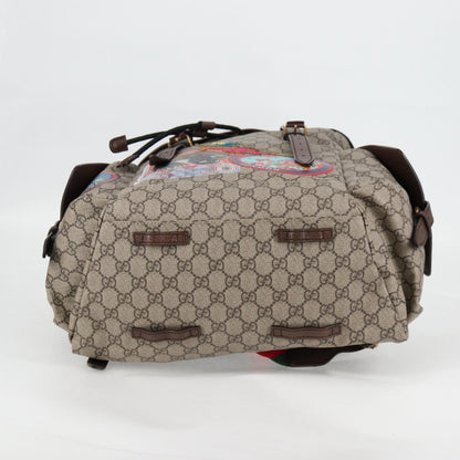 Gucci Gg Supreme Disney Collaboration Backpack Pvc Beige Gold 460029