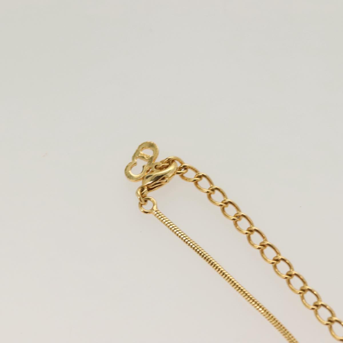 Christian Dior Necklace Metal Gold