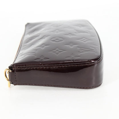 Louis Vuitton Vernis Pochette Accessoires Pouch Amarante M91576 Lv