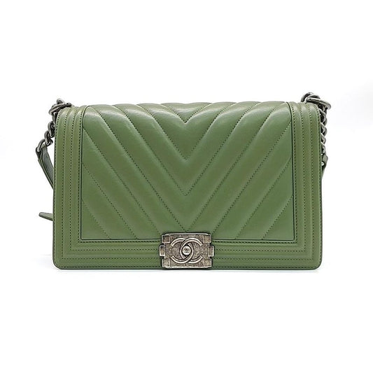 Chanel Chevron Boy Bag New Medium (8524603)