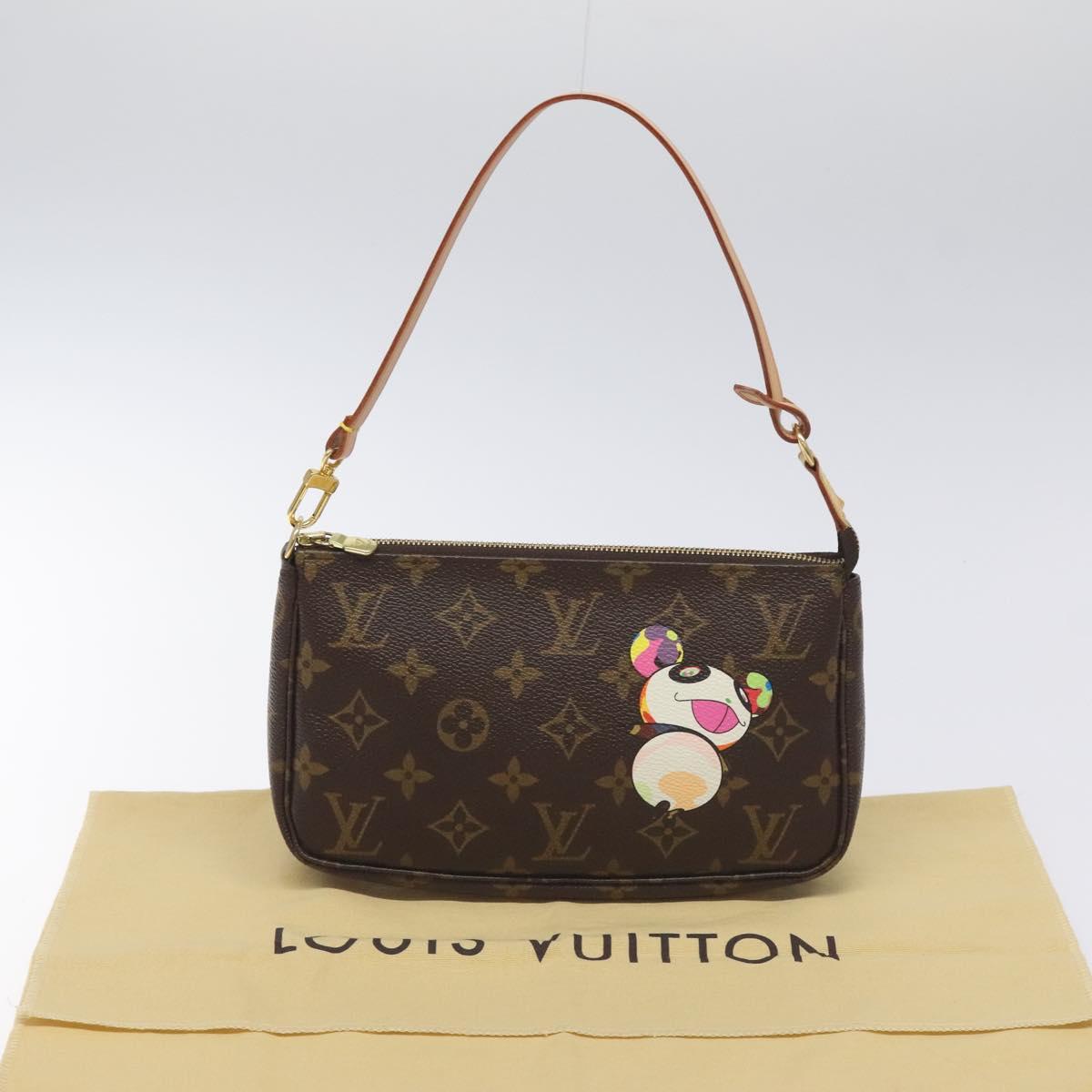 Louis Vuitton Monogram Panda Pochette Accessoires Pouch M51981 Lv