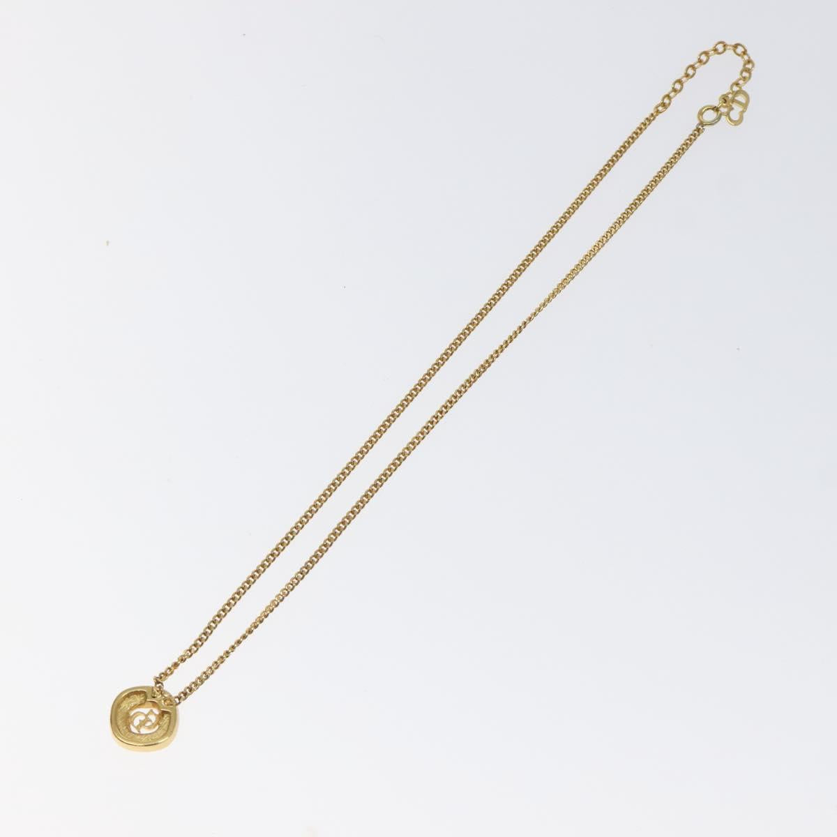 Christian Dior Necklace Metal Gold