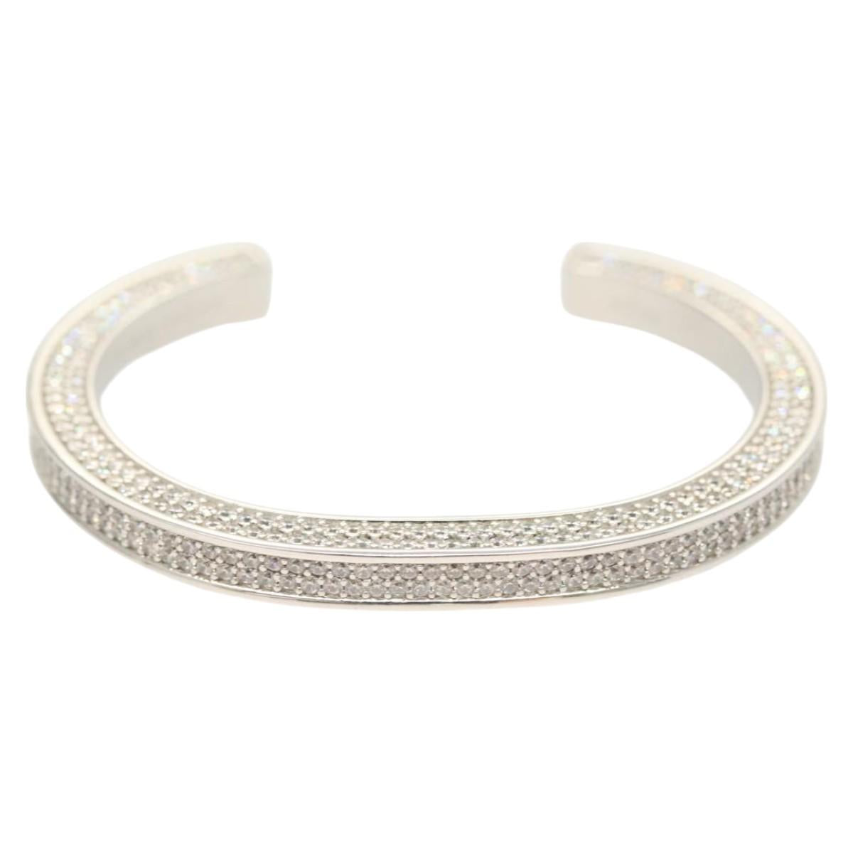 Celine Bracelet Metal Silver 46n446bzi