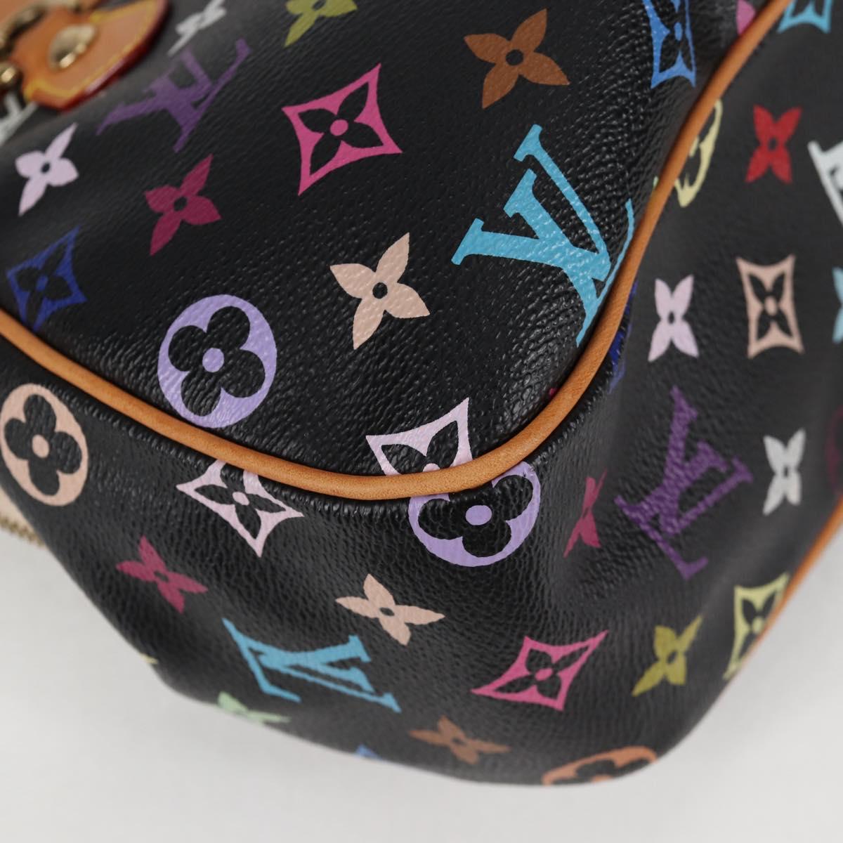 Louis Vuitton Monogram Multicolor Gracie Mm Hand Bag Black M92591