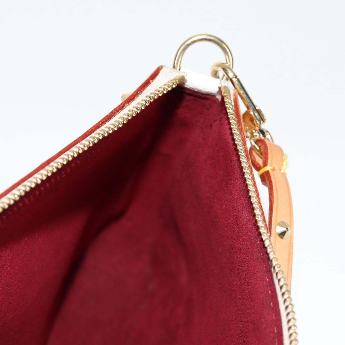 Louis Vuitton Multicolor Pochette Accessoires Pouch White M92649