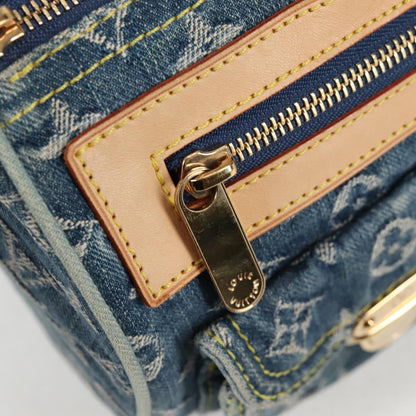 Louis Vuitton Monogram Denim Neo Speedy Hand Bag Blue M95019 Lv