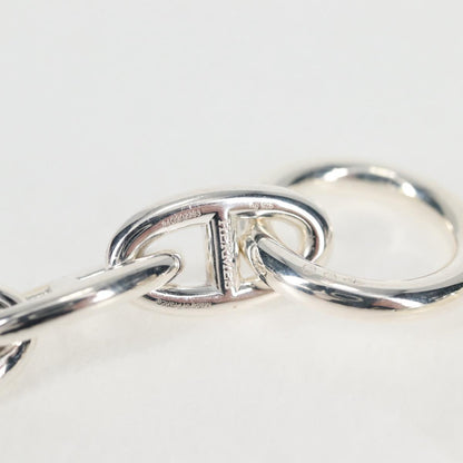 Hermes Chaine D'ancre Gm Necklace Ag925 29 Links Silver