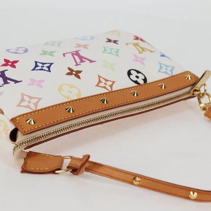 Louis Vuitton Multicolor Pochette Accessoires Pouch White M92649 Lv