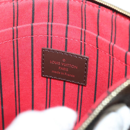 Louis Vuitton Damier Ebene Neverfull Mm Pouch Accessory Pouch Lv