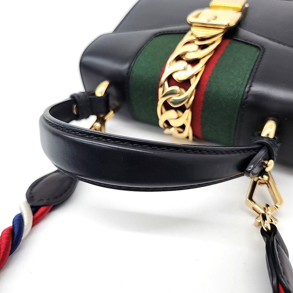 Gucci Sylvie Mini Tote/Crossbody Bag (470270) (5096886)