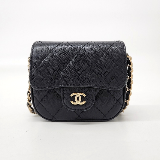 Chanel Caviar Classic Chain Mini Bag Ap2475 (10021228)