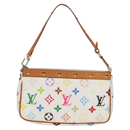 Louis Vuitton Multicolor Pochette Accessoires Pouch White M92649 Lv