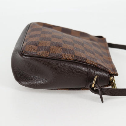 Louis Vuitton Damier Ebene Trousse Makeup Pouch N51982 Lv