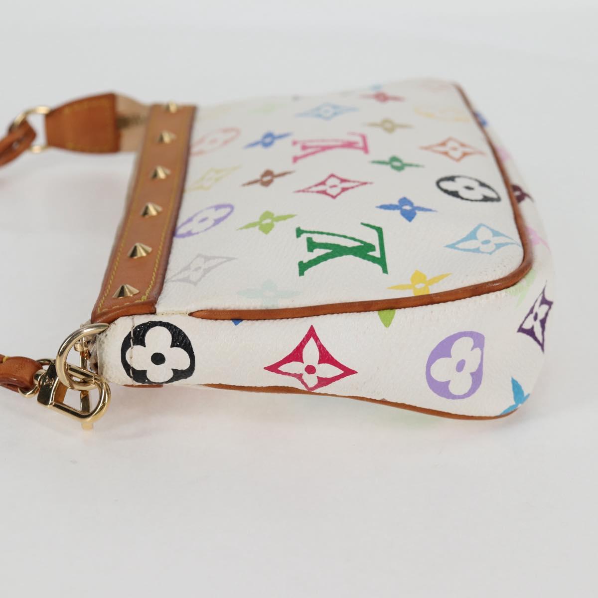 Louis Vuitton Multicolor Pochette Accessoires Pouch White M92649 Lv