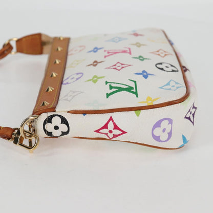 Louis Vuitton Multicolor Pochette Accessoires Pouch White M92649 Lv