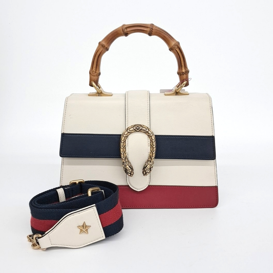 Gucci Dionysus Bamboo Tote And Shoulder Bag (448075) (10063853)
