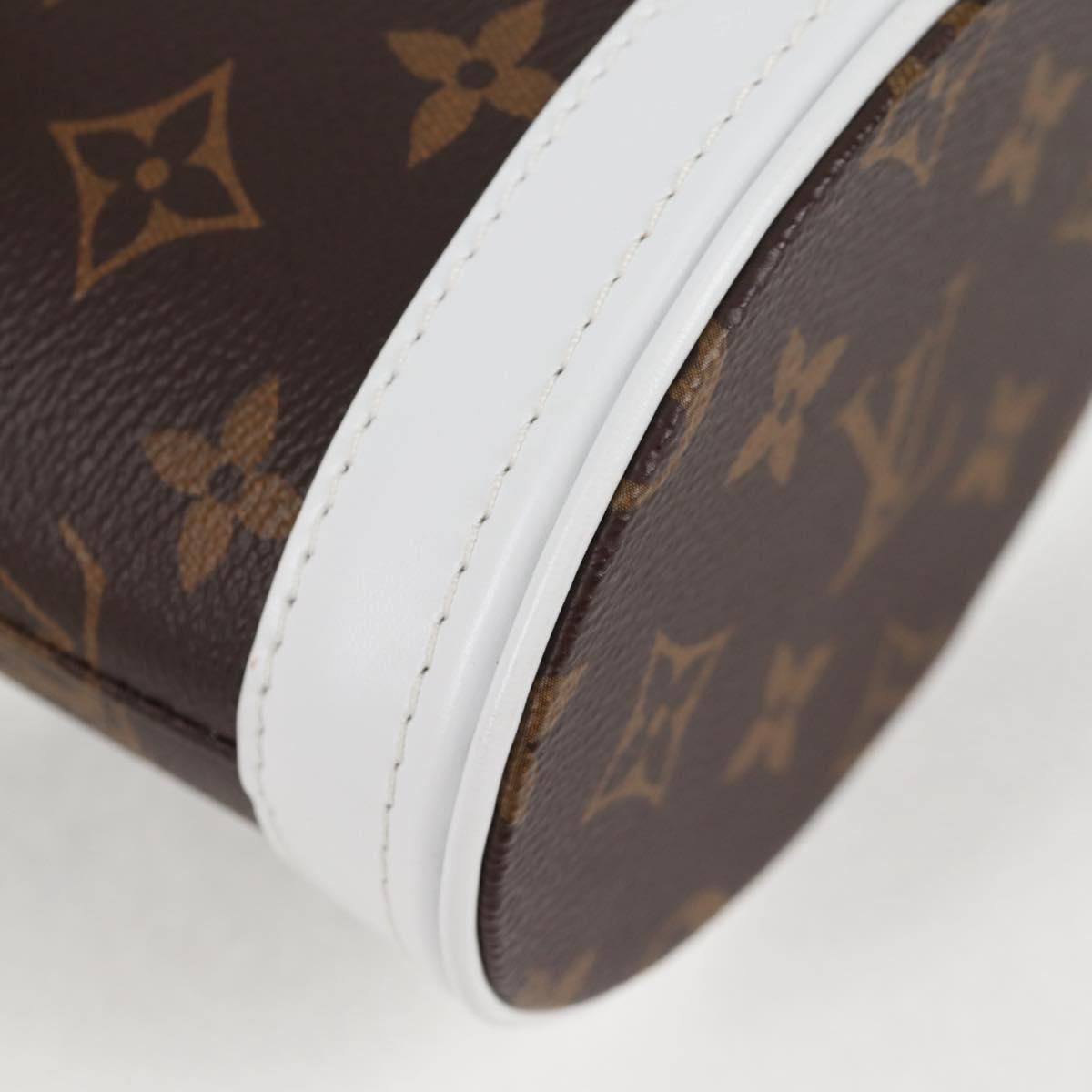 Louis Vuitton Monogram Nano Bucket Shoulder Bag M81489 Lv
