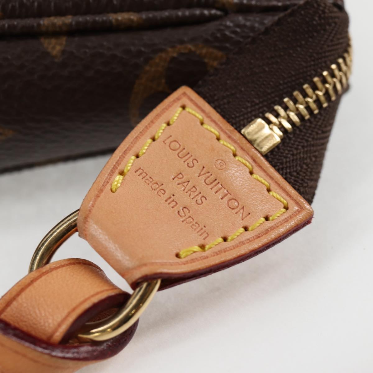 Louis Vuitton Monogram Pochette Accessoires Pouch M51980 Lv
