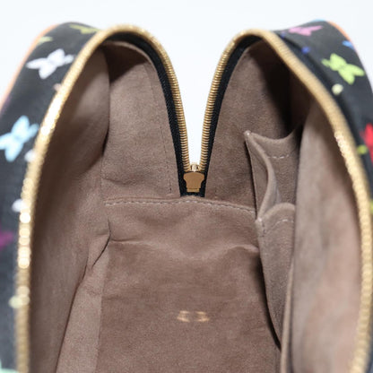 Louis Vuitton Monogram Multicolor Trouville Hand Bag Black M92662
