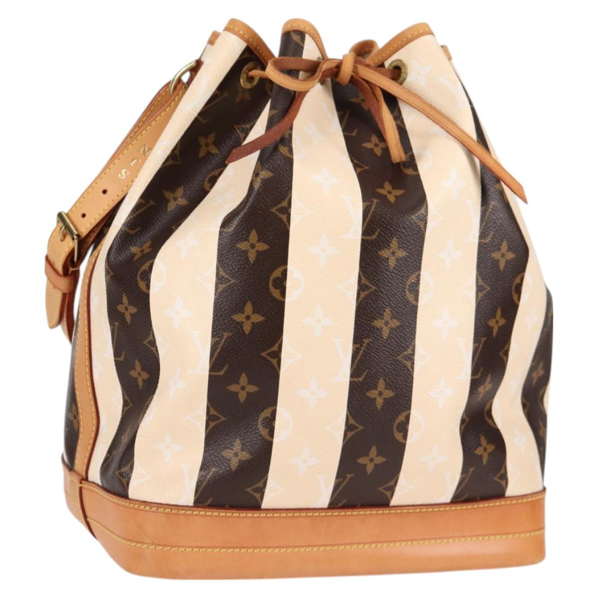 Louis Vuitton Monogram Rayure Noe Shoulder Bag M40563 Lv
