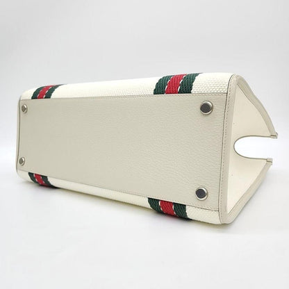 Gucci Interlocking Canvas Tote Cum Shoulder Bag (701733) (9648692)