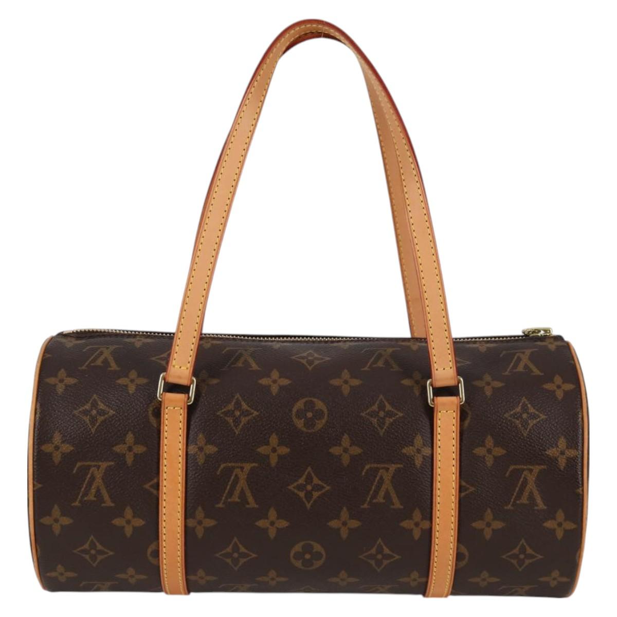 Louis Vuitton Monogram Papillon 30 Hand Bag M51385 Lv