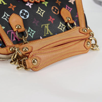 Louis Vuitton Monogram Multicolor Gracie Mm Hand Bag Black M92591