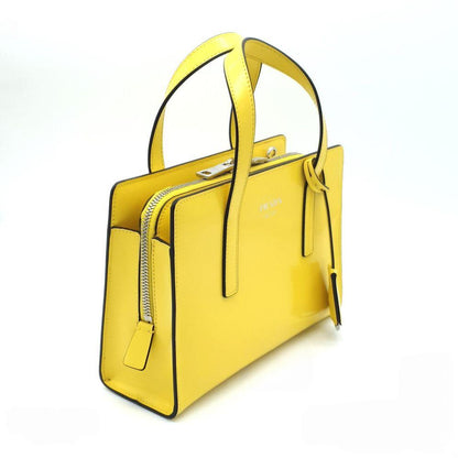 Prada Brushed Mini Tote Bag (1ba357) (2652377)