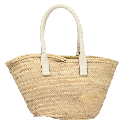 Chloe Mercy Shoulder Bag Raffia Beige