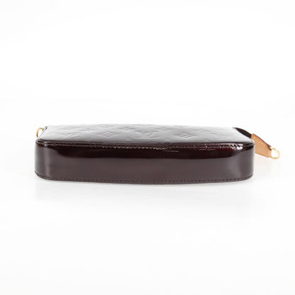 Louis Vuitton Vernis Pochette Accessoires Pouch Amarante M91576 Lv