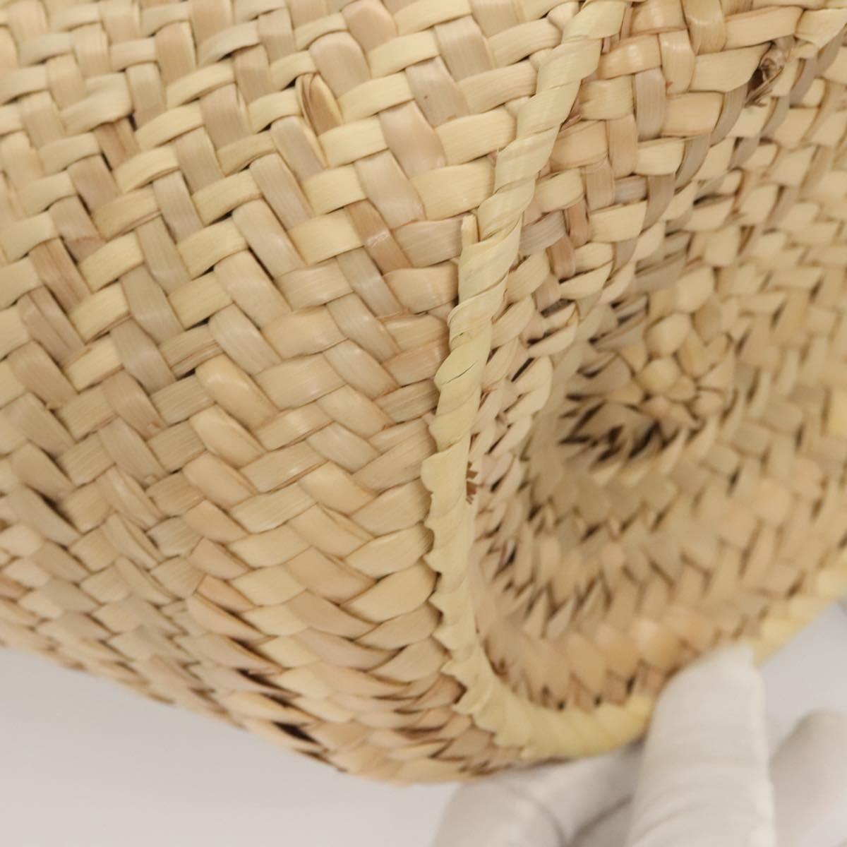 Chloe Mercy Shoulder Bag Raffia Beige