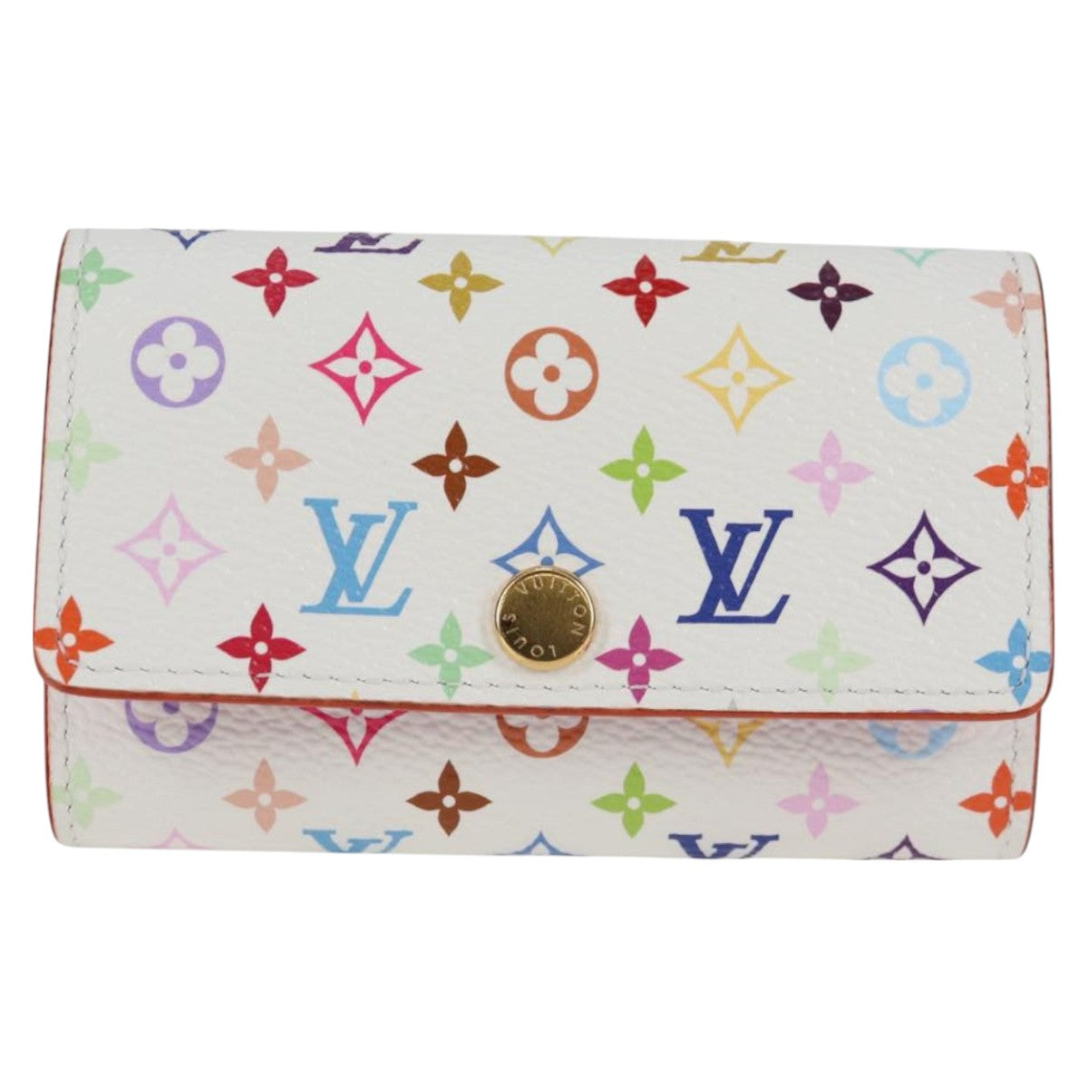 Louis Vuitton Multicolor Lv X Tm Multicles6 Key Case White M14092