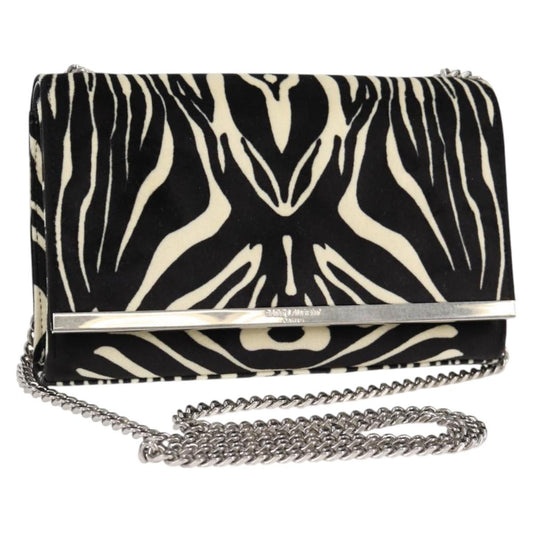 Saint Laurent Chain Bag Fabric Zebra Pattern 707690 Faaia 1075