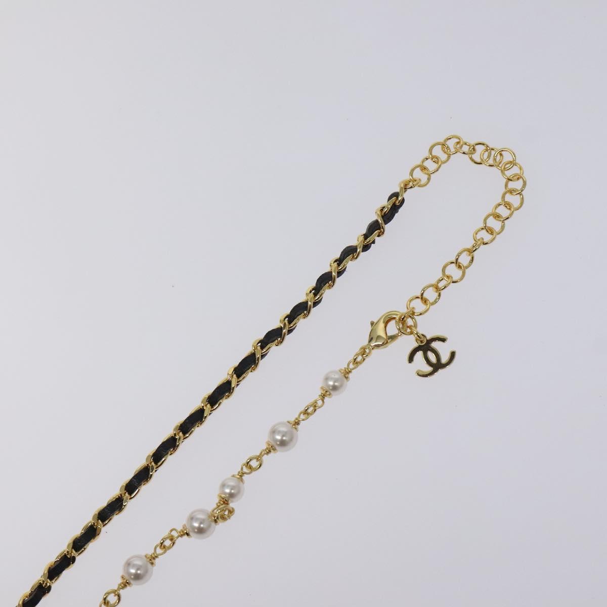 Chanel Coco Mark Chain Necklace Metal Made In 2024 Gold Cc