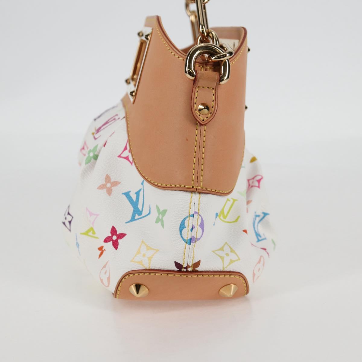 Louis Vuitton Monogram Multicolor Judy Pm Shoulder Bag White M40257