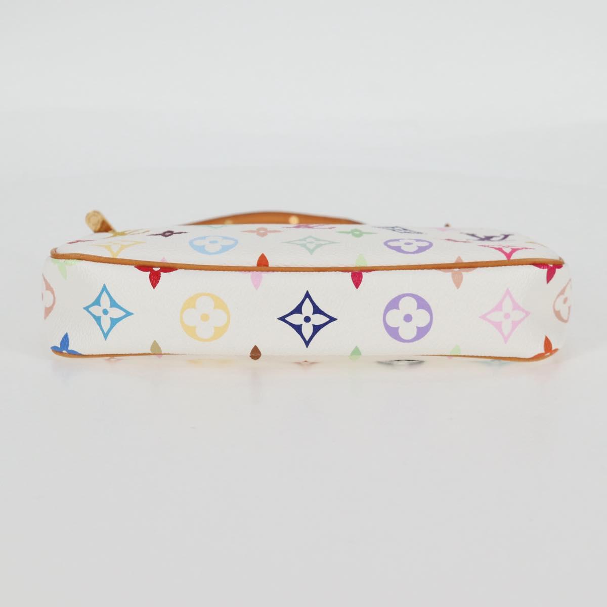 Louis Vuitton Multicolor Pochette Accessoires Pouch White M92649 Lv