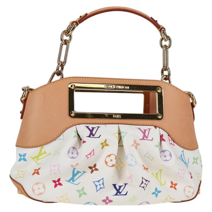 Louis Vuitton Monogram Multicolor Judy Pm Shoulder Bag White M40257
