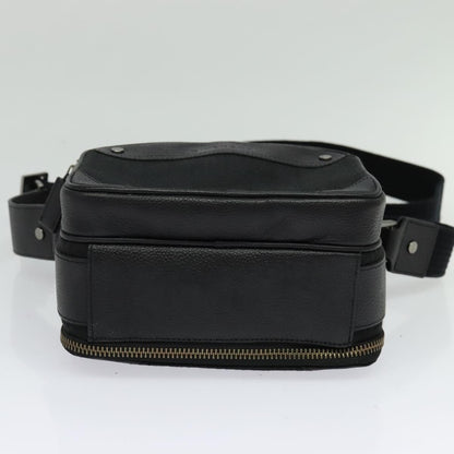 Givenchy Shoulder Bag Canvas Black Silver