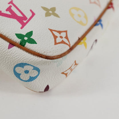 Louis Vuitton Multicolor Pochette Accessoires Pouch White M92649 Lv