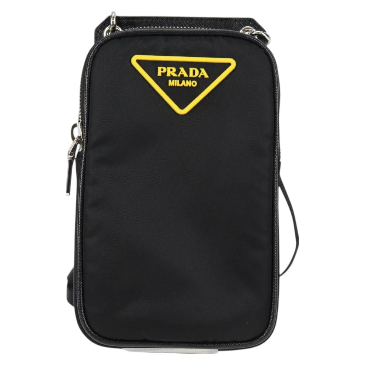 Prada Shoulder Bag Nylon Black