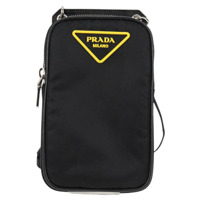 Prada Shoulder Bag Nylon Black