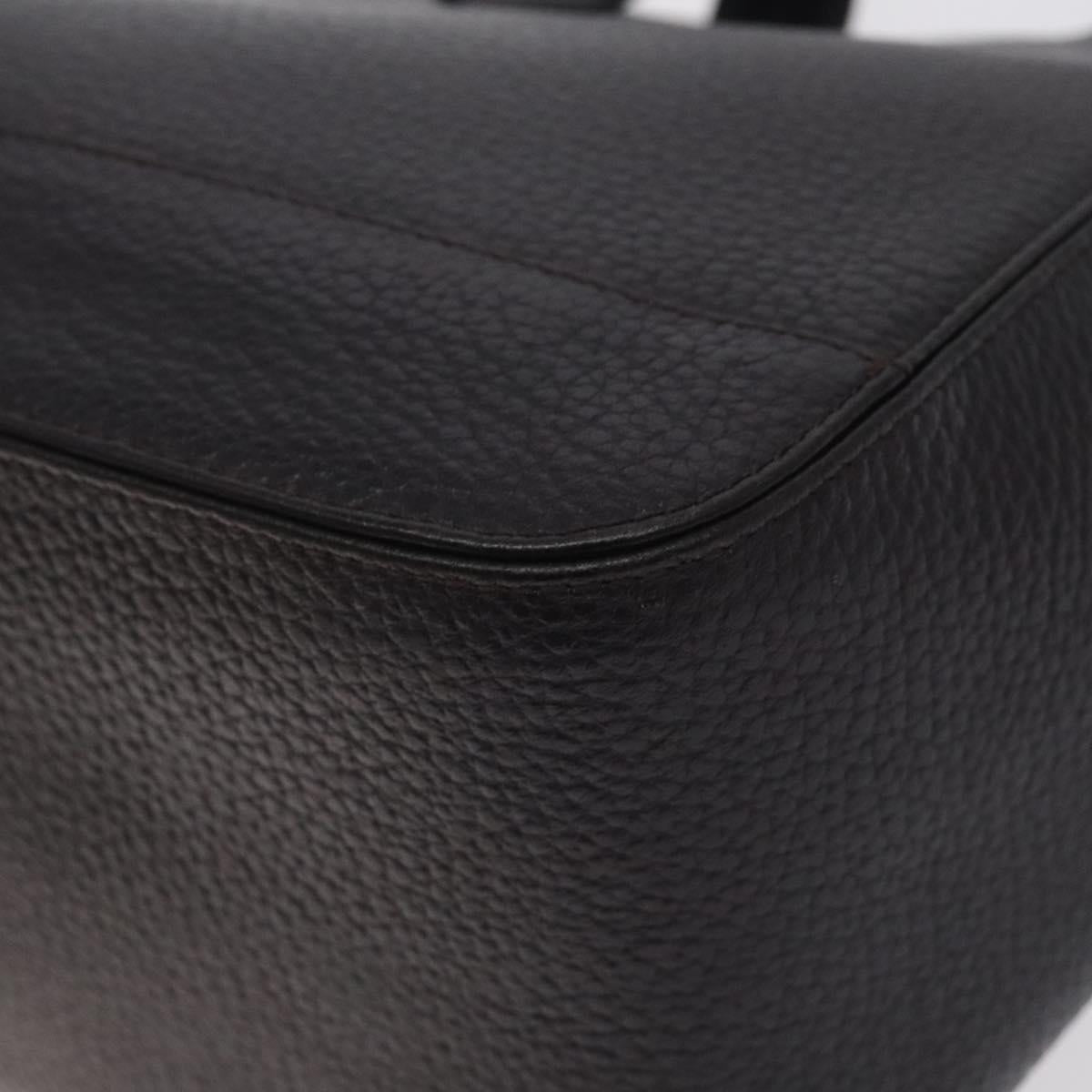 Saint Laurent Tote Bag Leather Purple Silver
