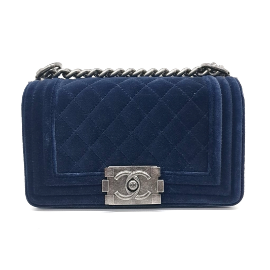 Chanel Velvet Boy Bag Small (10073992)