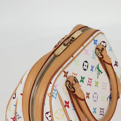Louis Vuitton Monogram Multicolor Priscilla Hand Bag White M40096