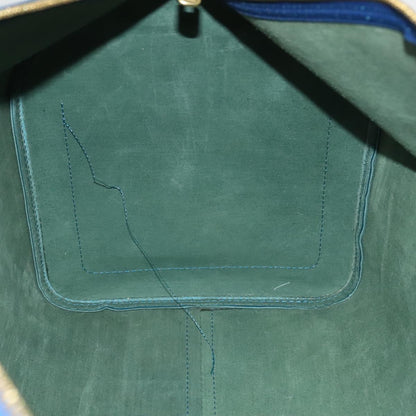 Louis Vuitton Epi Keepall 50 Boston Bag Blue M42965 Lv