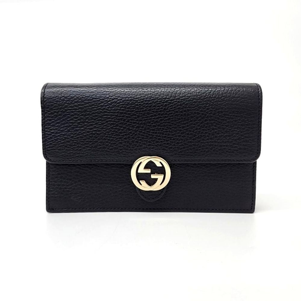 Gucci Interlocking Chain Crossbody Bag (615523) (2552365)