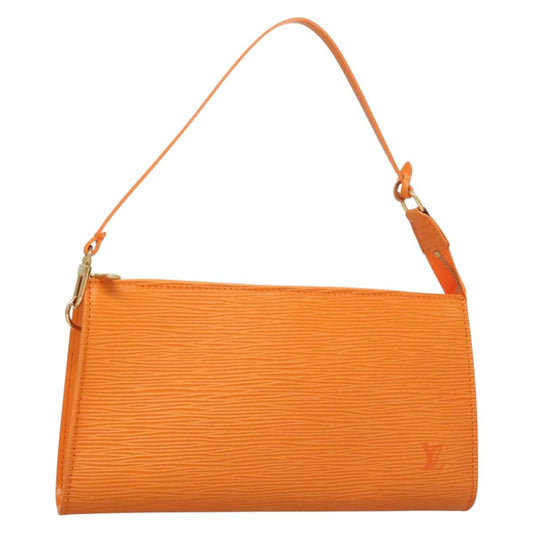 Louis Vuitton Epi Pochette Accessoires Pouch Orange Mandarin M5294h
